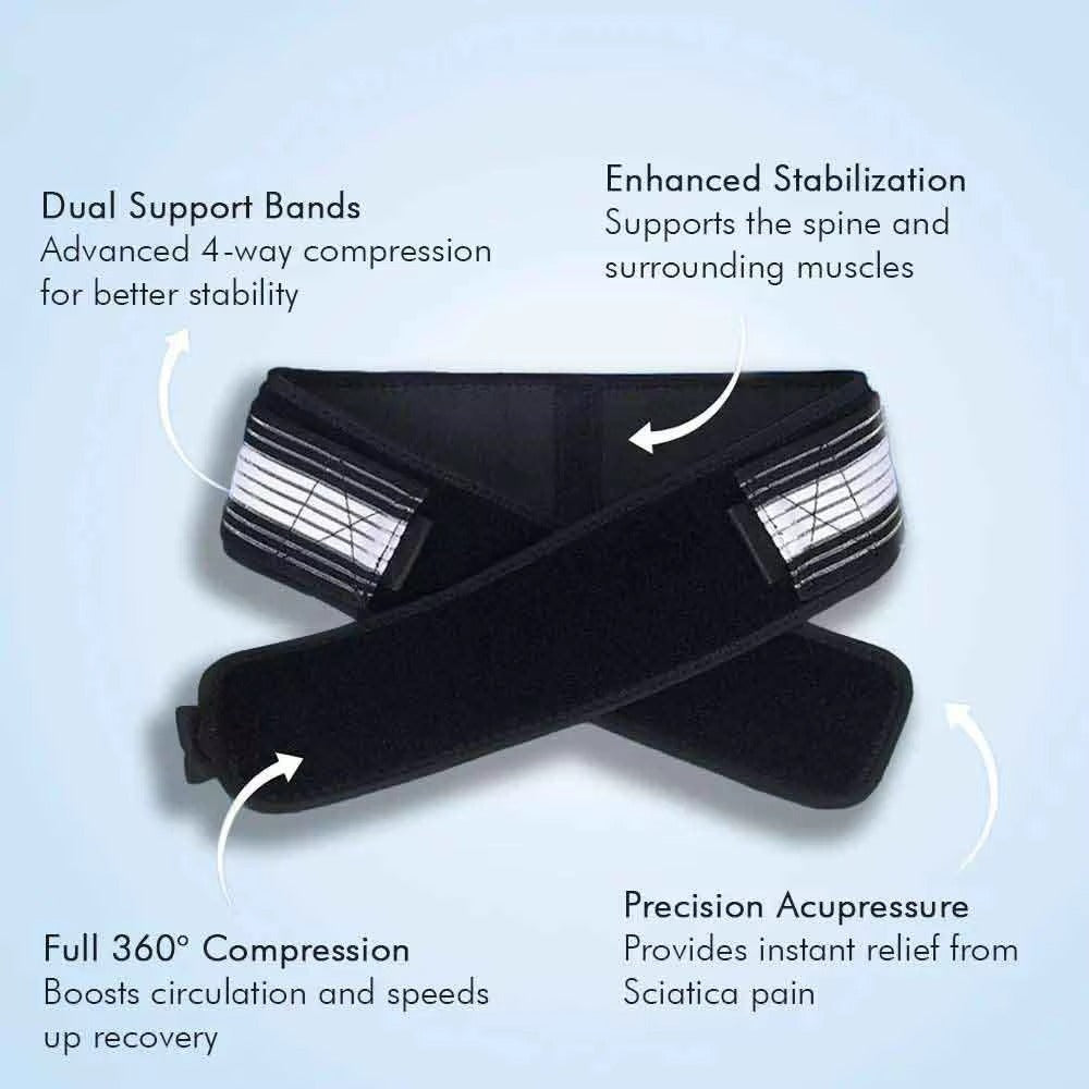 SOMAFY Pro Hip Belt Back Pain and Sciatica Relief