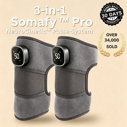 SOMAFY Pro Knee Massager 3-in-1
